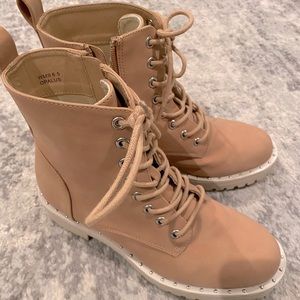 Dolce Vita Camel Ankle Boots